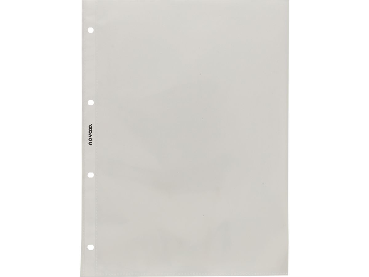 NOVOOO Zeigetasche PP 100my A4 070-5449-026 transparent, glatt 100 Stk. (9010729094397)