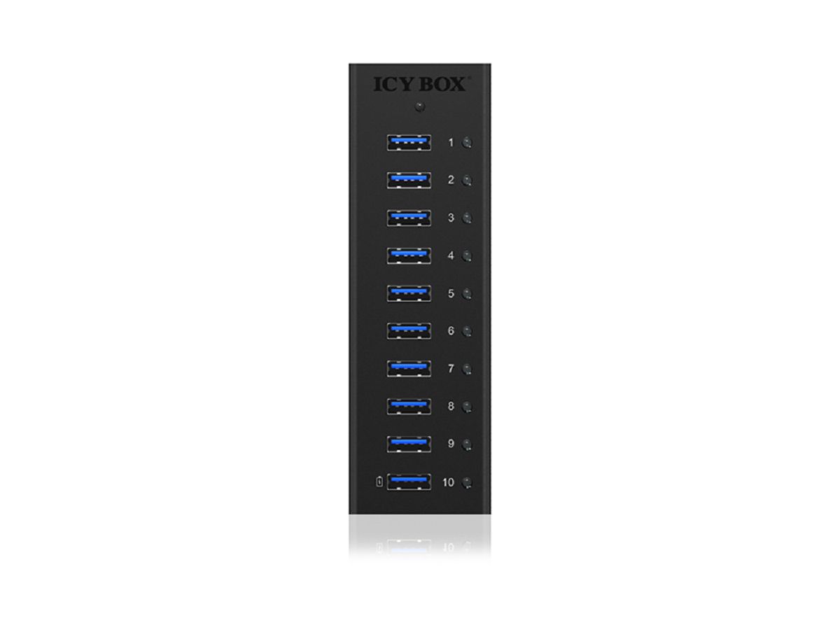 ICY BOX 10-Port USB 3.0 Hub IB-AC6110 (4250078160441)