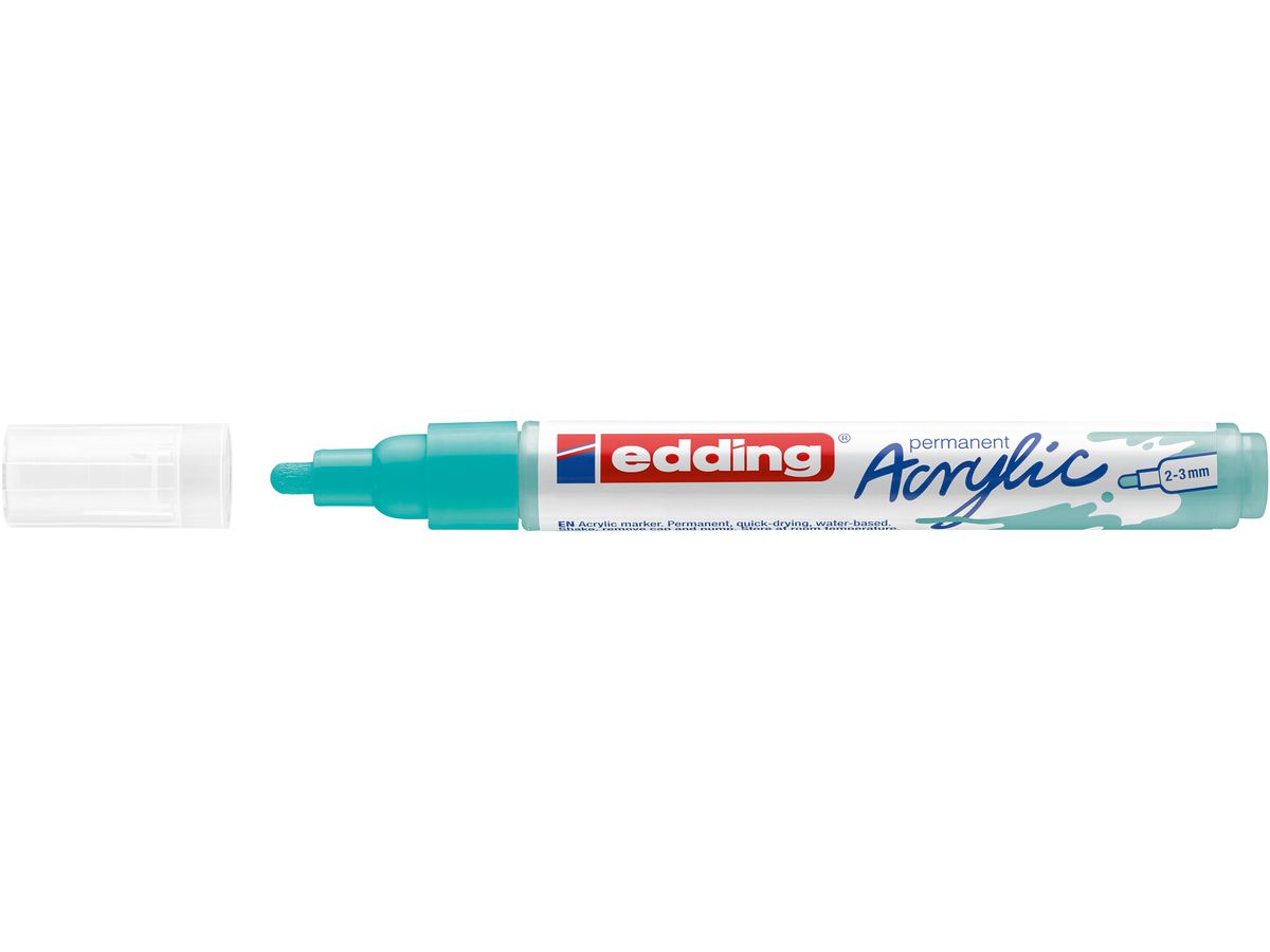 EDDING Acrylmarker 5100 2-3mm 5100-934 opulent turquoise (4057305026989)