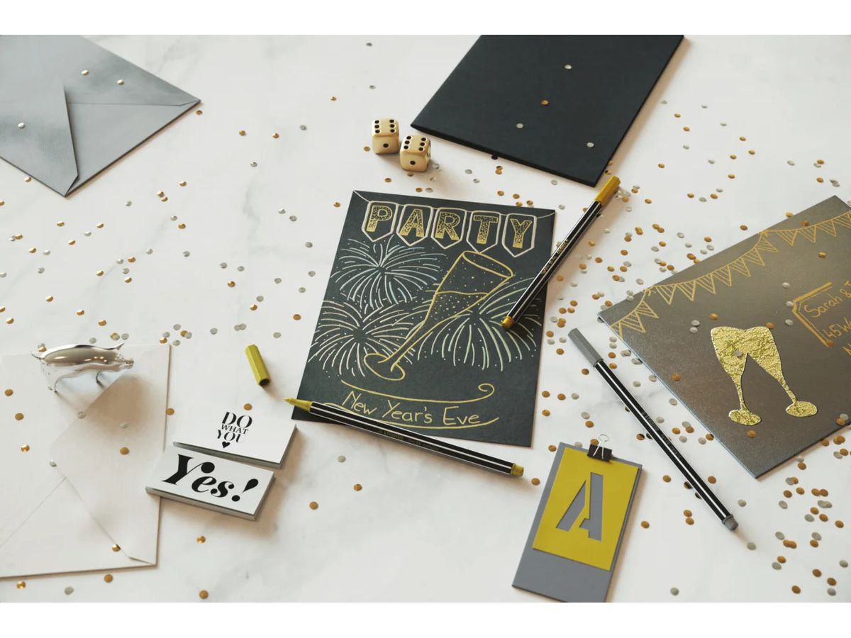 STABILO Fasermaler Pen 68 6808/8-31 metallic ass. 8 Stück (4006381546409)