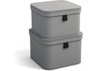 BIGSO BOX OF SWEDEN Boîte de rangement Ludvig 746254133FL0 gris 2er-Set (7330061084170)