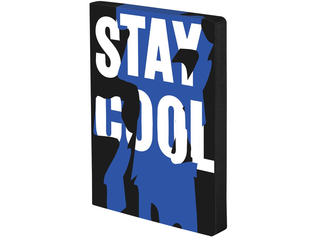 NUUNA Cahier de notes Graphic L 55713 STAY COOL 256 pages (4260358555713)