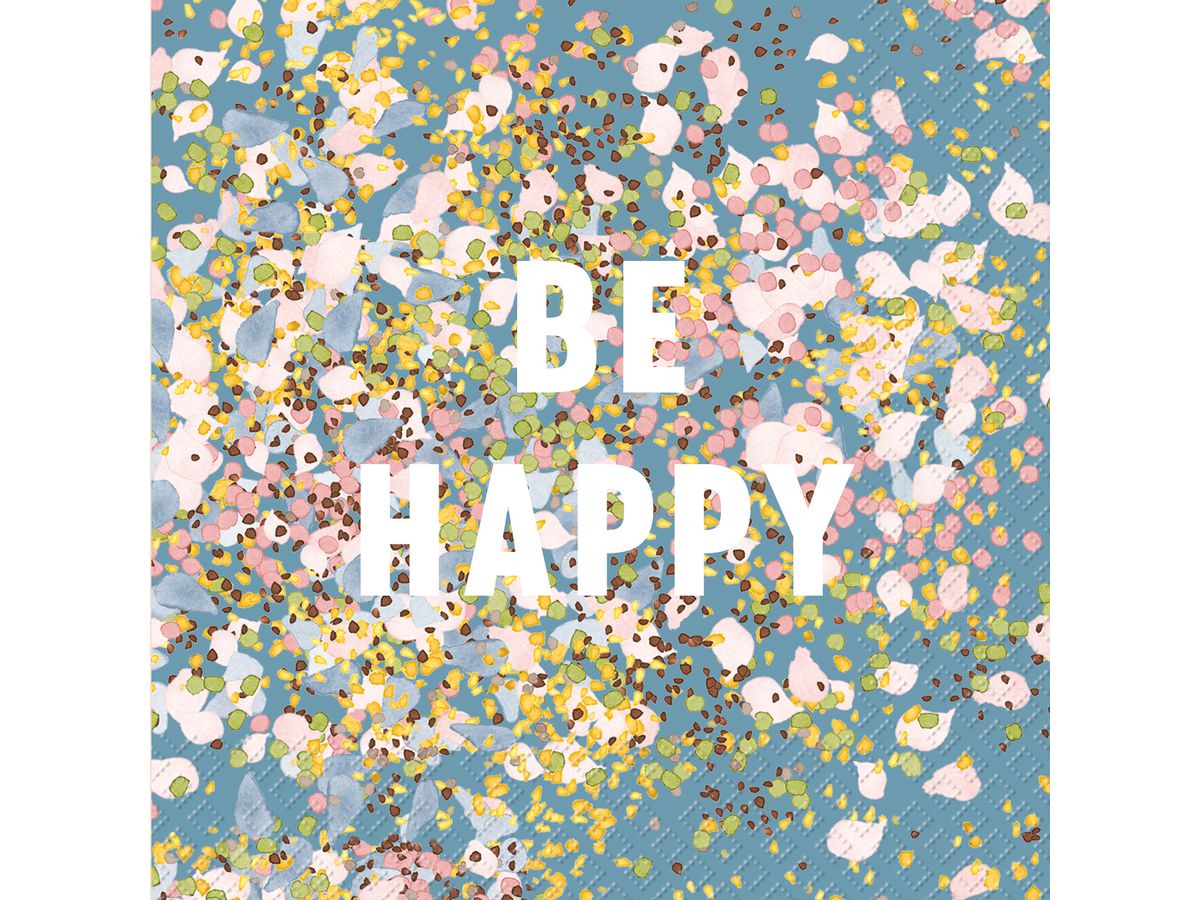 STEWO Serviettes Sonlaya 33x33cm 2572622841 bleu clair 20 pcs. (7630050800973)