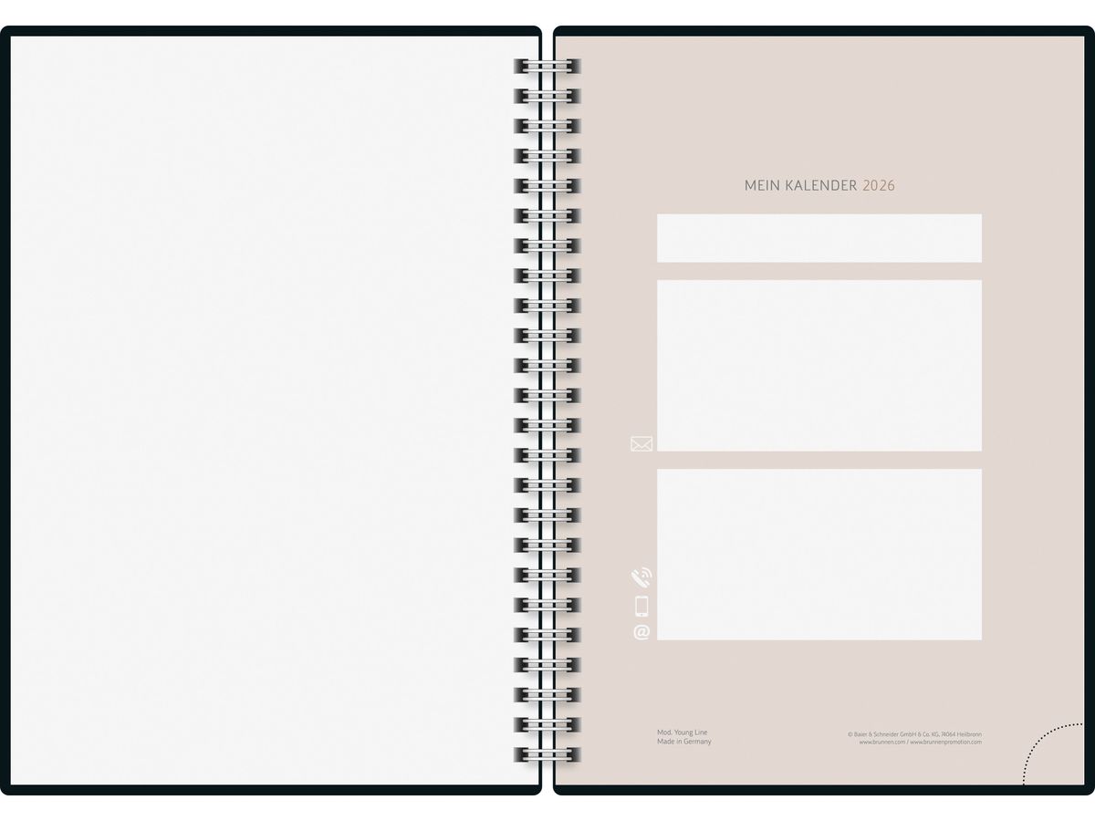 RIDOIDE Design Line 2026 7021407036.26 1S/2P Focus AL 14.8x21cm (4061947140873)