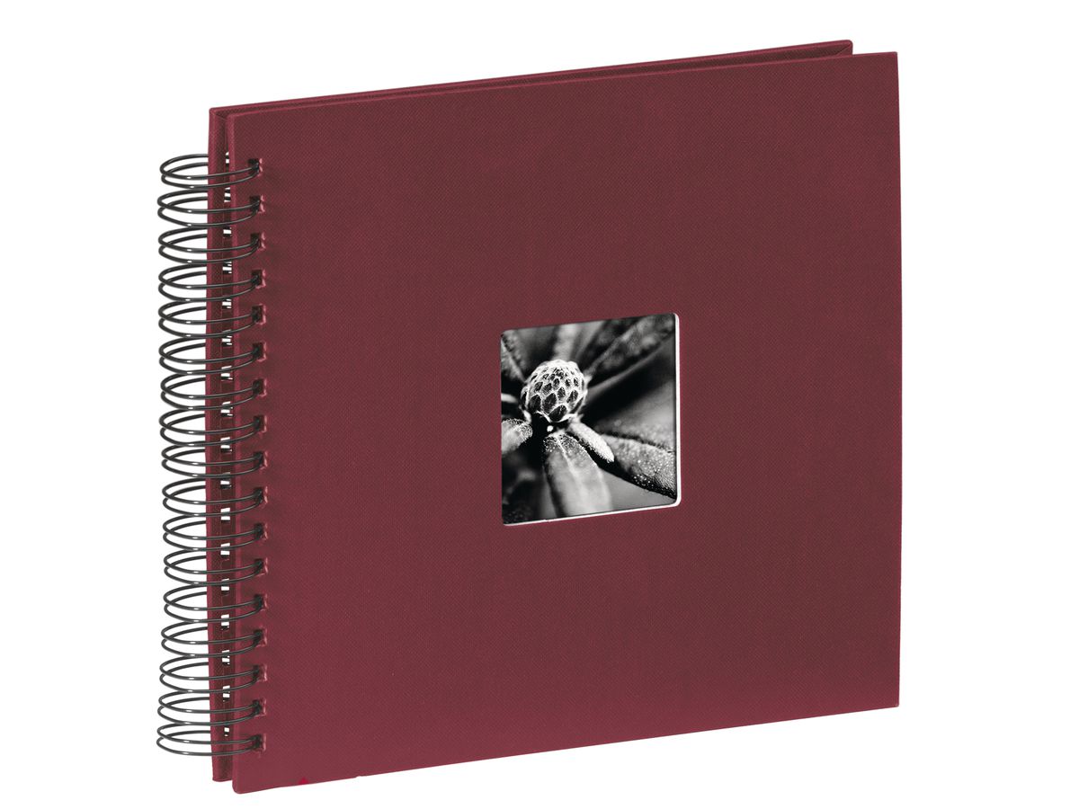 HAMA Album Fine Art 90149 280x240mm, bordeaux 25 pagine (4007249901491)