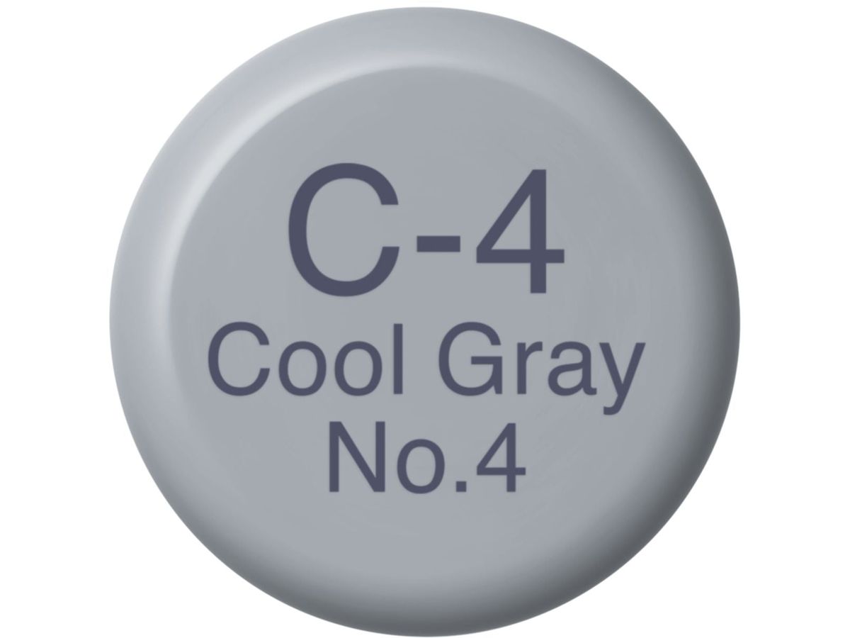 COPIC Ink Refill 2107682 C-4 - Cool Grey No.4 (4511338055366)