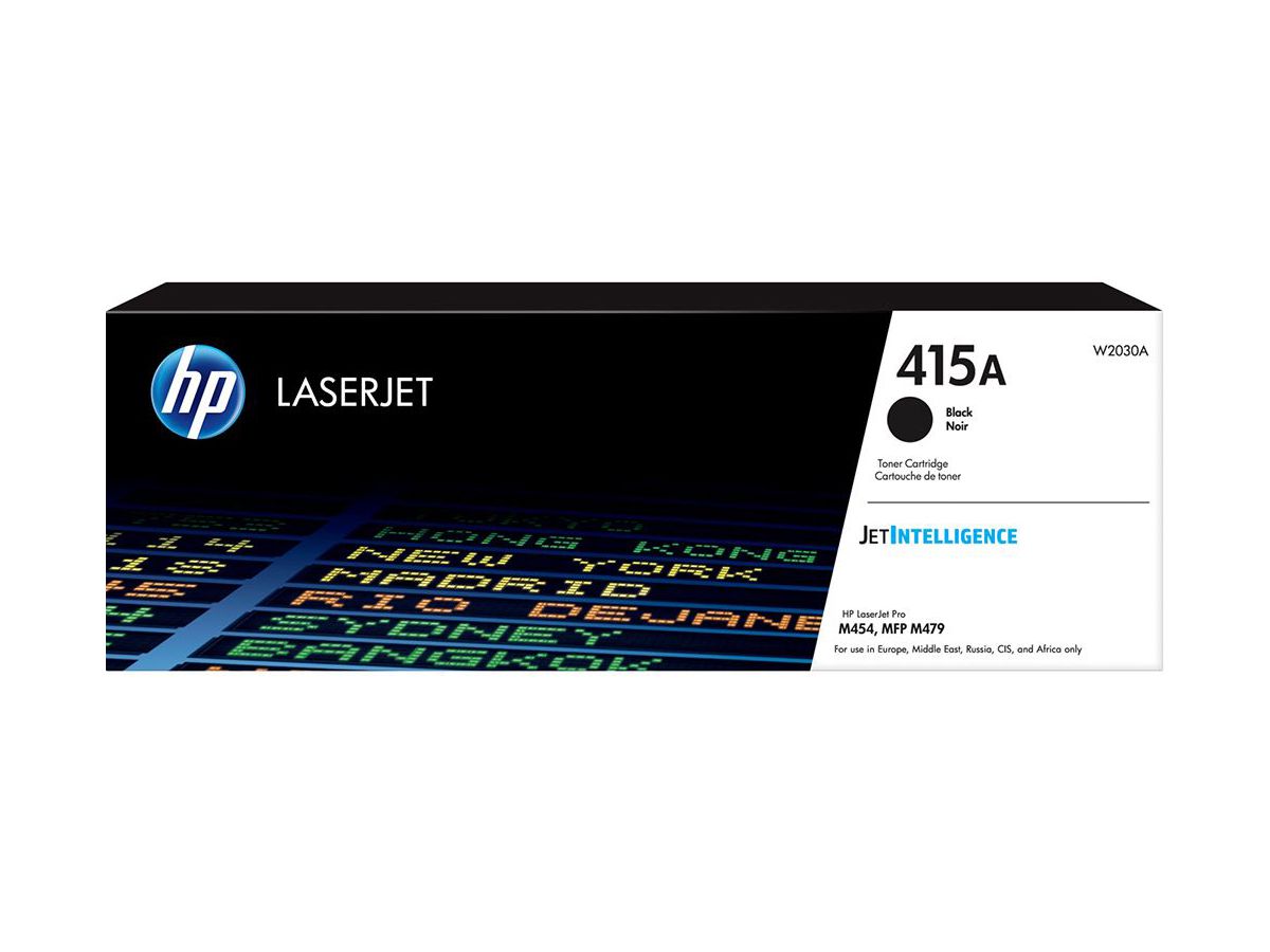 HP Cartouche toner 415A noir W2030A CLJ Pro M454/MFP M479 2400 p. (0192018046344)