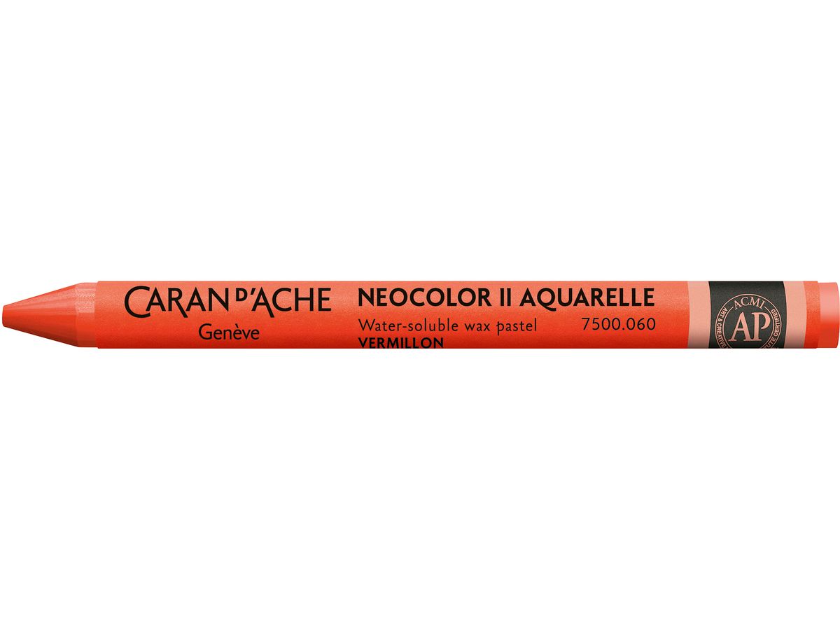 CARAN D'ACHE Pastelli a cera Neocolor II 7500.060 rosso peltro (7610186271816)