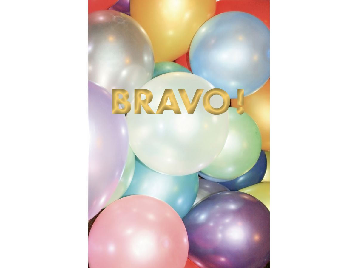 ABC Carte voeux examen FR B6 73029 Ballons colorés (7611119201894)