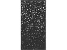 SUONO Cloison XL 120x240x1.2cm 1211.X12.2601 CURTAIN, BUBBLES, noir 2 pcs. (7640439763430)