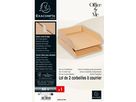 EXACOMPTA Corb à courrier OfficeByMe A4+ 14602E lot de 2, beige (3130630146025)