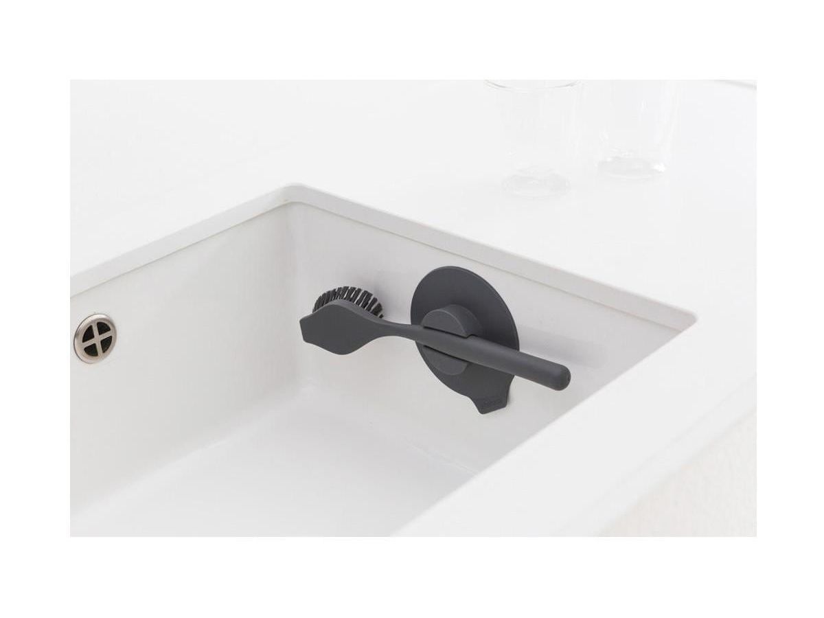 BRABANTIA Spülbürste Sink side 117589 Dunkelgrau (8710755117589)