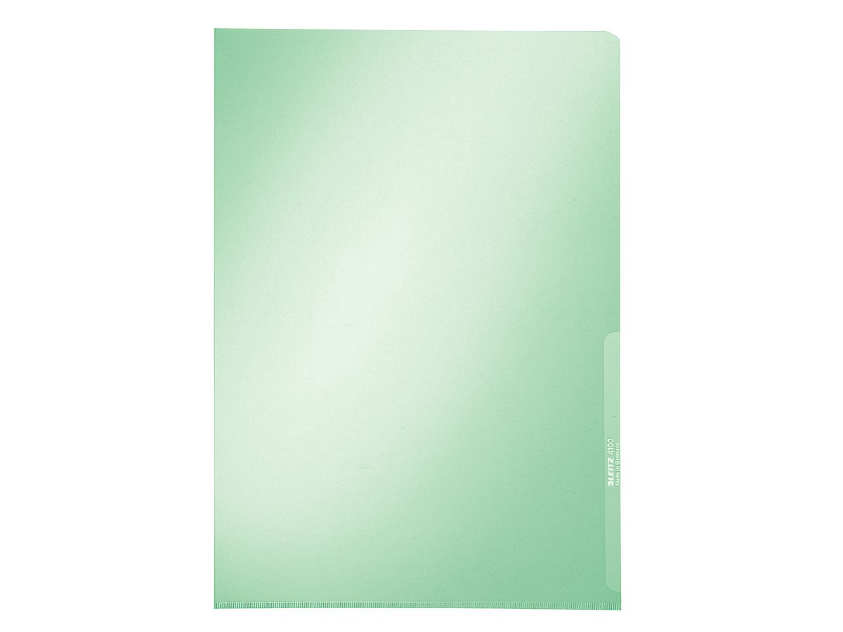 LEITZ Dossier Premium A4 41000055 vert, 0,15mm 100 pcs. (4002432308101)