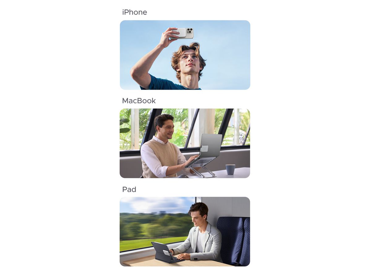 UGREEN SSD Enclosure Magnetic USB-C 55151 M.2 NVMe 2230/42/60/80 (BB) (6941876251513)