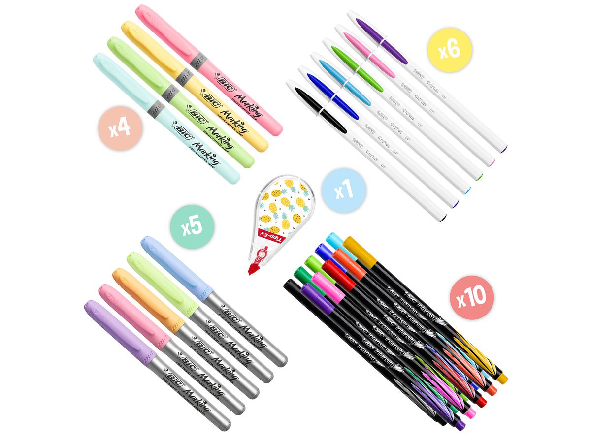 BIC My Stationery Box 972195 25 pezzi ass. (3086123559899)