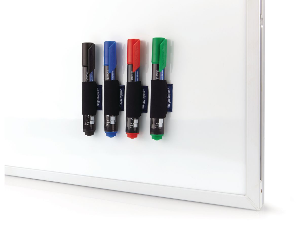 MAGNETOPLAN Porte stylo magnetoSleeve 12284 bleu, magnetique 4 pcs. (4013695062754)