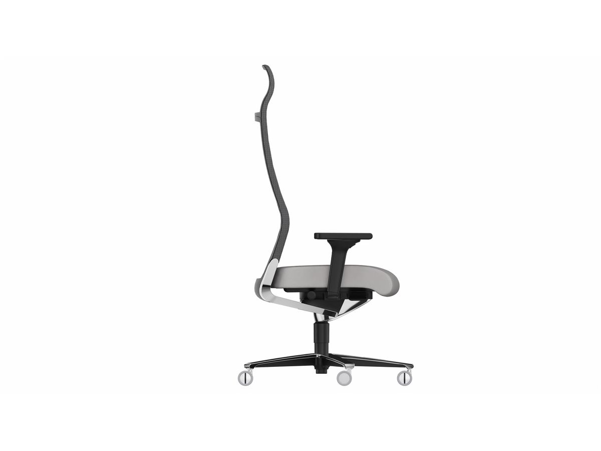 ZÜCO Chaise de bureau Selvio-E SV0146 gris (7613058039620)