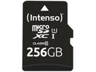 INTENSO Micro SD Secure Digital Cards 3423492 SD Adapter 256GB (4034303028801)