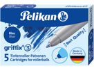 PELIKAN Patrone Griffix T1R bleu 5 pcs. (4012700960566)