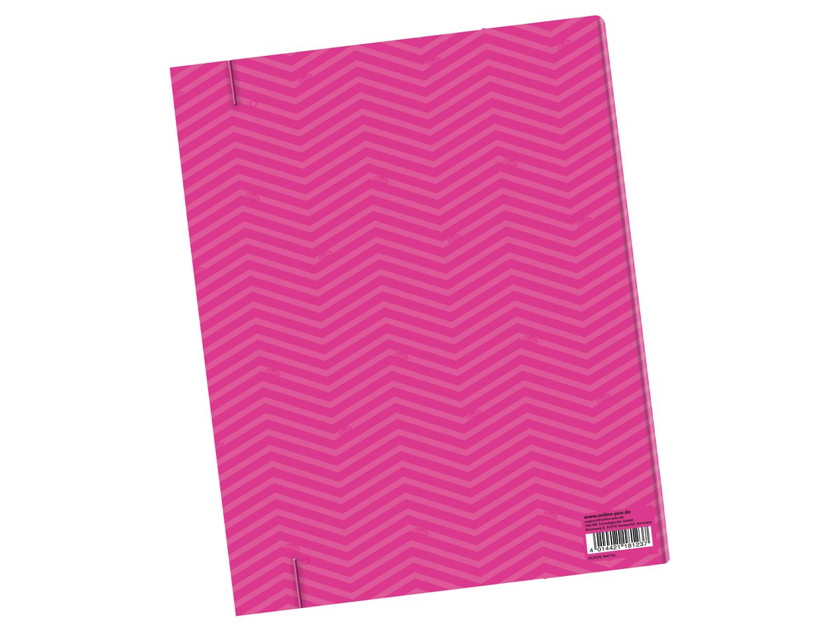 ONLINE Cartella alastici A3 18123/6 Barbie, assortiti (4014421181237)