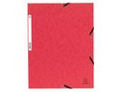 EXACOMPTA Cartella con elastico A4+ 55305E rosso manila (3130630553052)