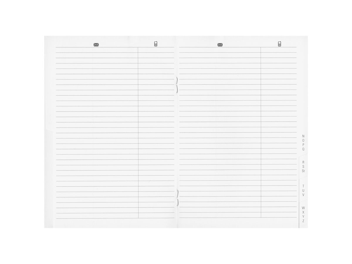 BIELLA Registre dadresses 85560800U 16 pages 10.6x15.3cm (7611365247219)