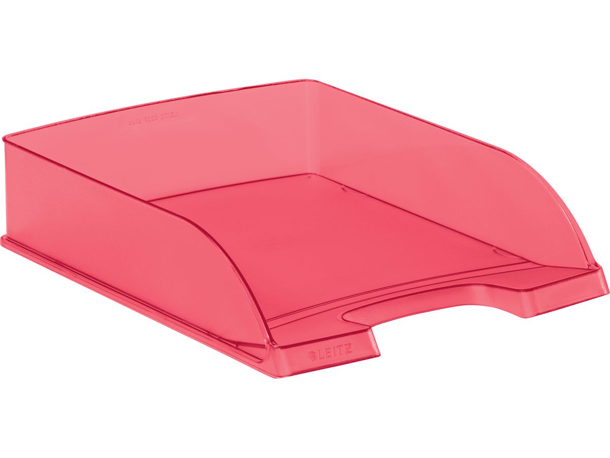 LEITZ Briefkorb Plus A4 52270026 rot frost (4002432398683)