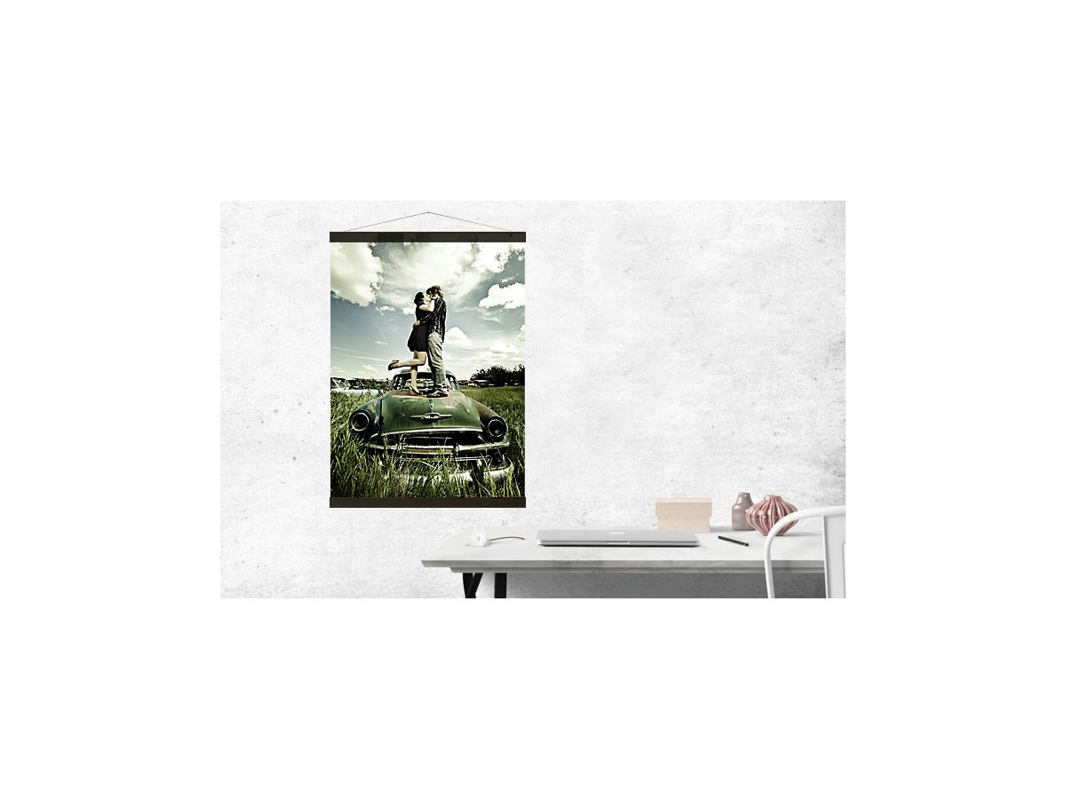 DEBEX Bornier poster 21x2cm LBMG noir, magnetique (7611195374185)