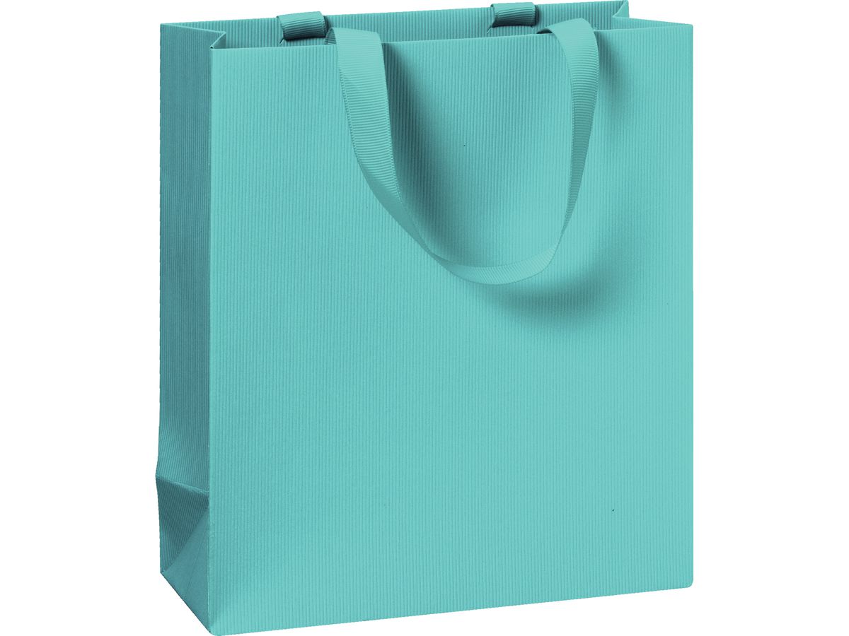 STEWO Sacchetto regalo One Colour 2543644996 turchese 18x8x21 cm (7630050855058)
