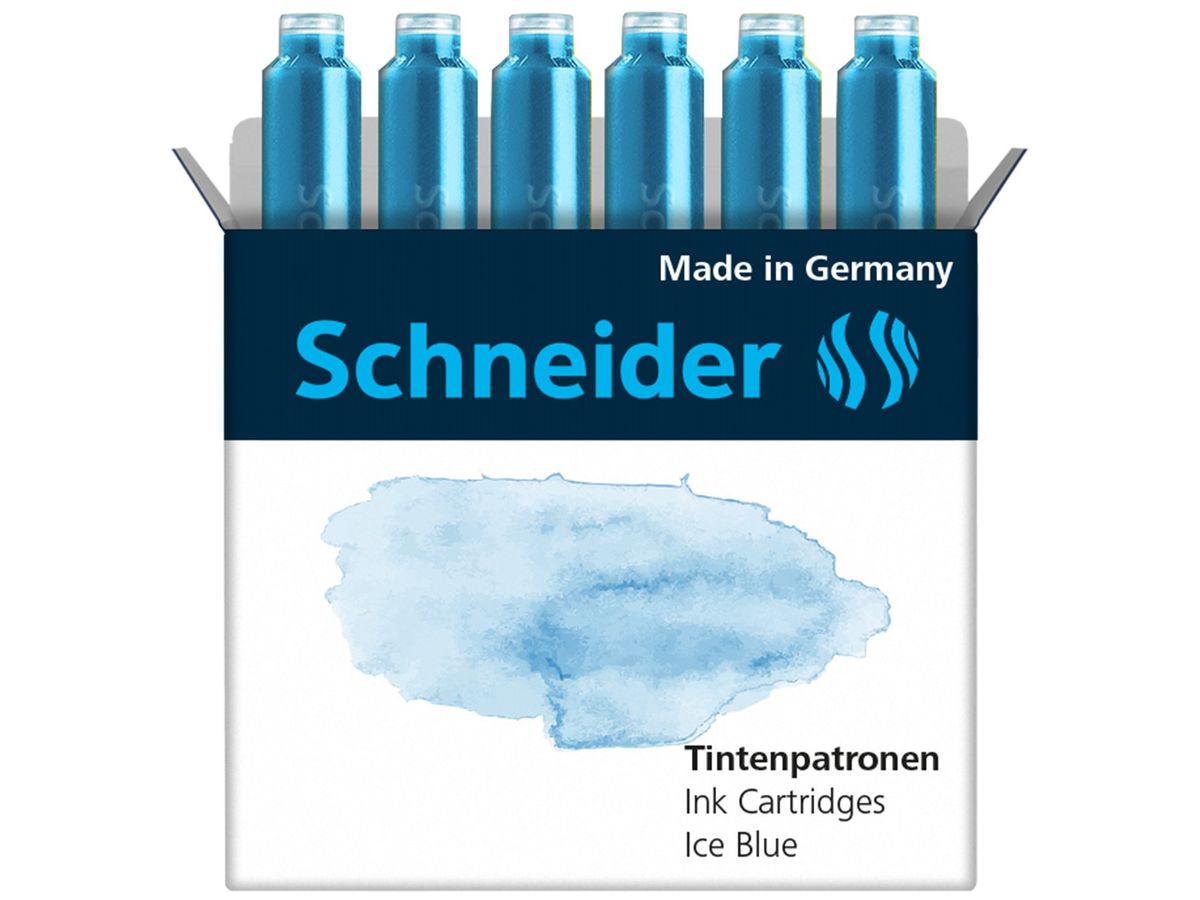 SCHNEIDER Cartuccia inchiostro 166130 ice blue 6 pcs. (4004675147561)