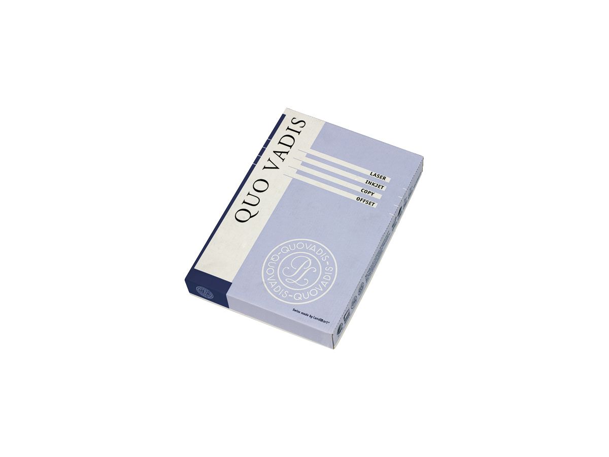 PAPYRUS Quo Vadis Carta A4 88020175 90g,mat, bianco 500 fogli (7612285108437)