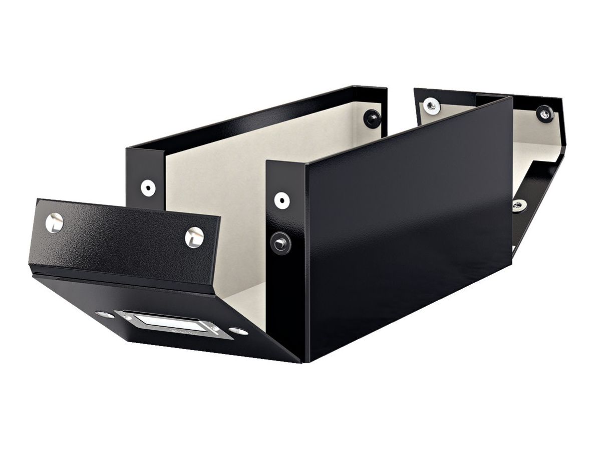 LEITZ Click&Store WOW Ablagebox A3 60450095 schwarz 369x200x482mm (4002432396825)