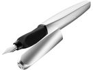 PELIKAN Füllhalter Twist M 947366 silber (4012700947369)