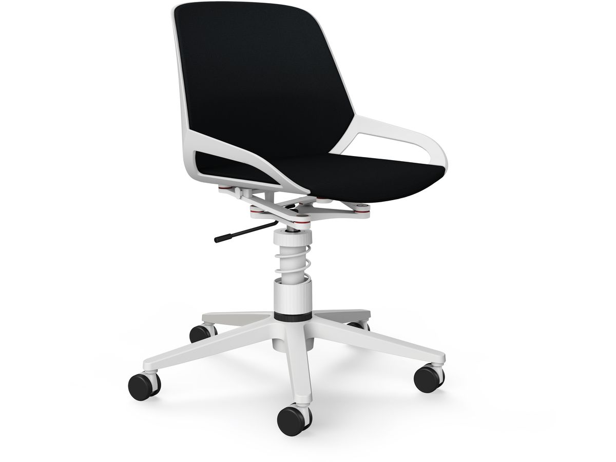 AERIS Chaise de bureau Numo Task 962WRSTWHCU1 noir/blanc (4251814308349)