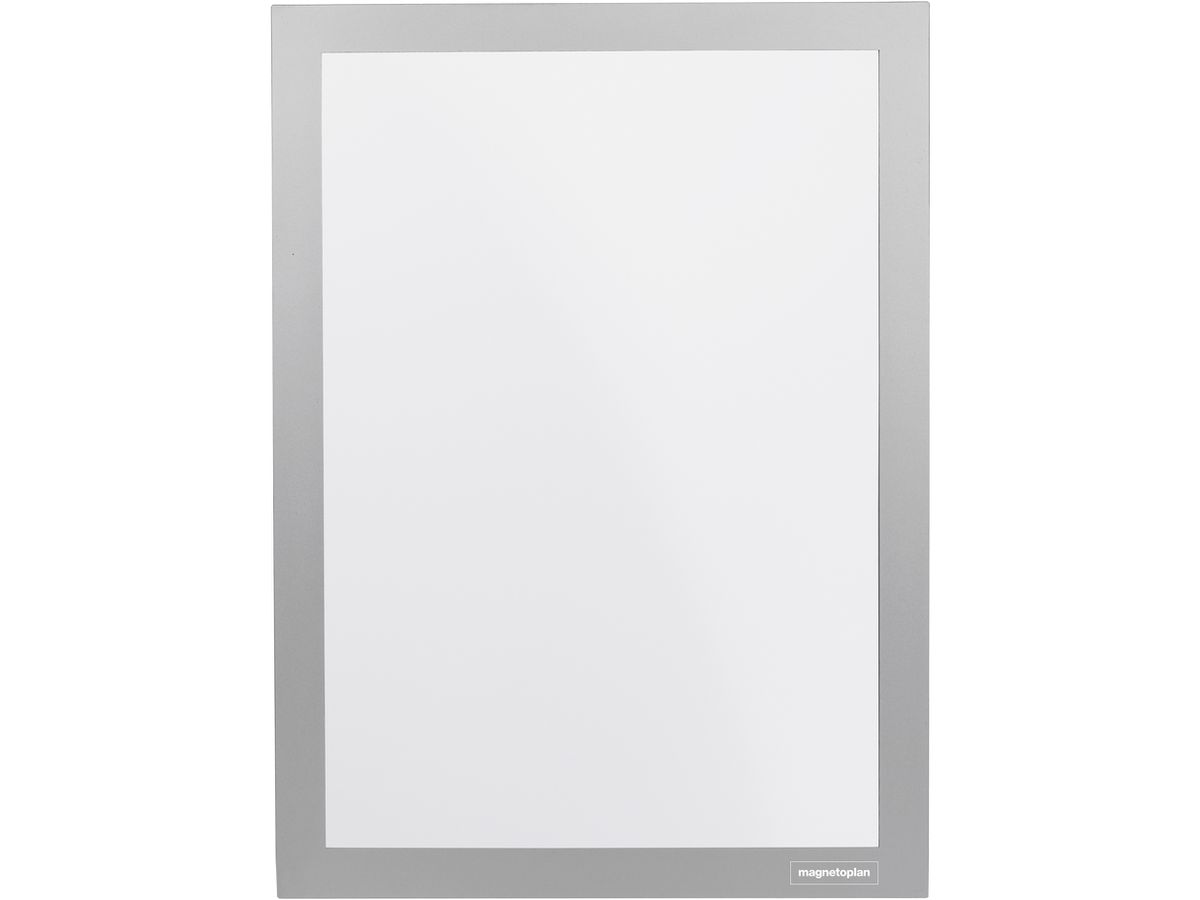 MAGNETOPLAN Magnetrahmen A5 1132232 selbstklebend, silber 2 Stk. (4013695065175)