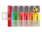 STABILO Textmarker BOSS ORIGINAL 2-5mm 70/6 6 colori (4006381215701)