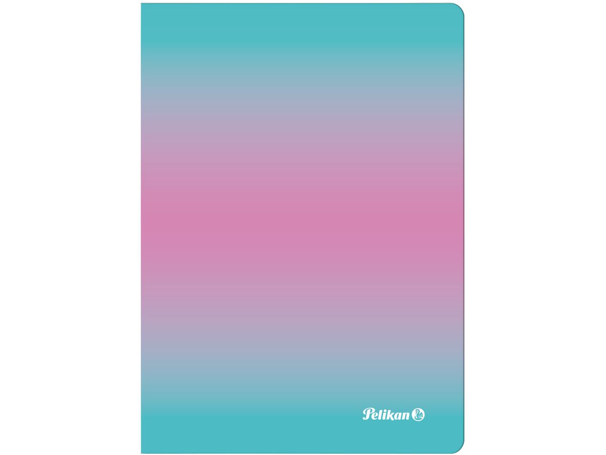 PELIKAN Carnet A6 300002311 quadrillé menthe/rose (4012700102836)