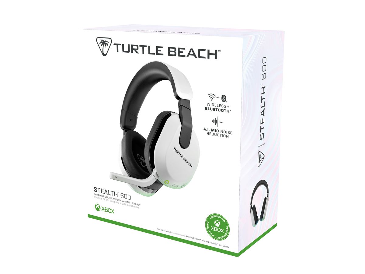 TURTLE BEACH Stealth 600 GEN3, White TBS-2102-15 Wireless Headset for XB (0731855021031)