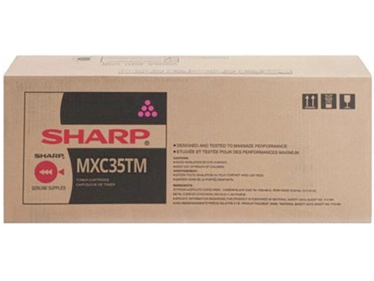 SHARP Toner magenta MX-C35TM MX-C407P/C357F 6000 Seiten (4974019138763)