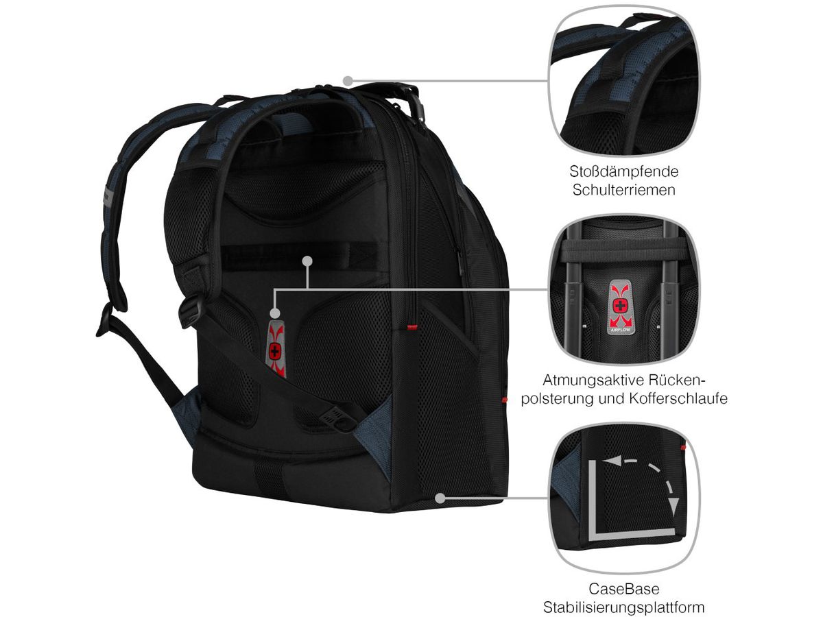 WENGER Notebook Backpack Ibex 600638 17.3 Zoll (7613329007969)