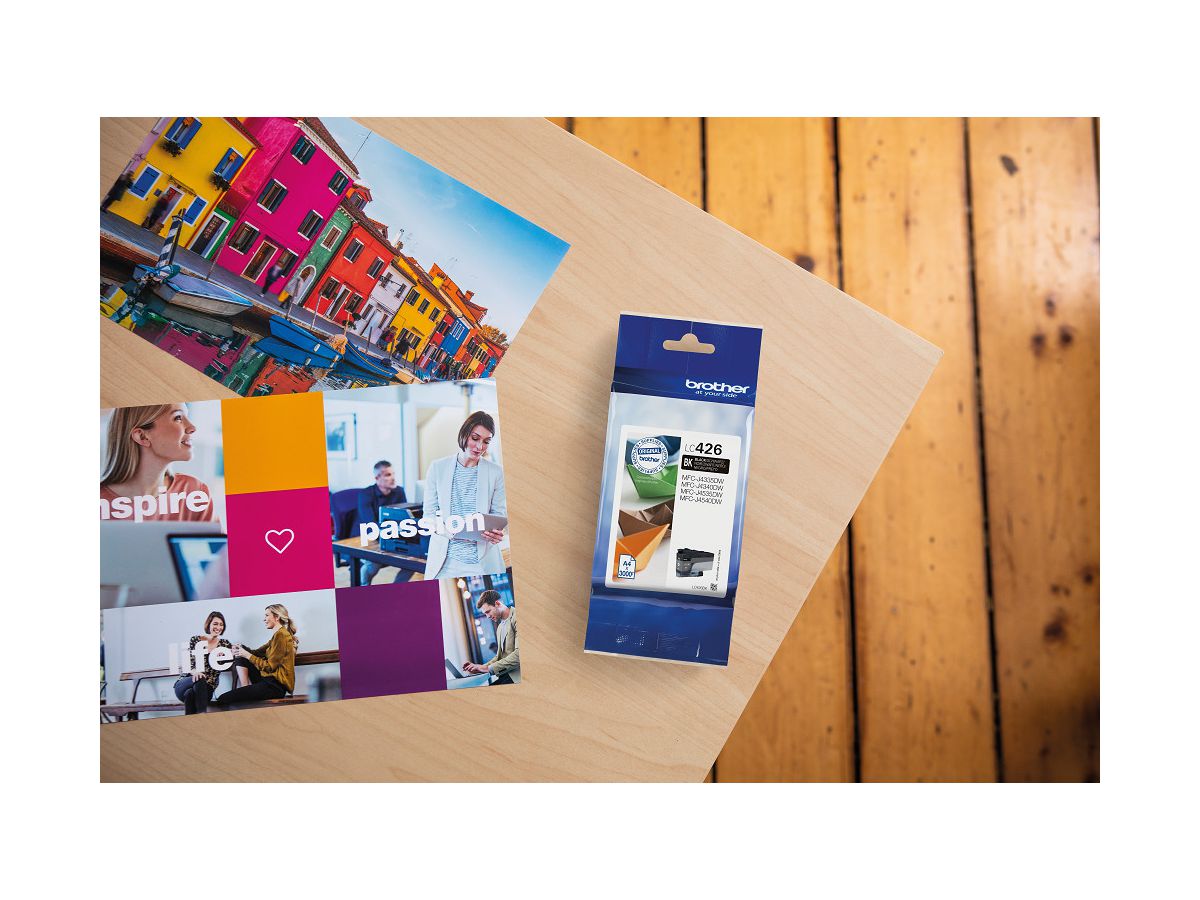 BROTHER Cart. d'inchiostro nero LC-426BK MFC-J4335 3000 pagine (4977766809474)