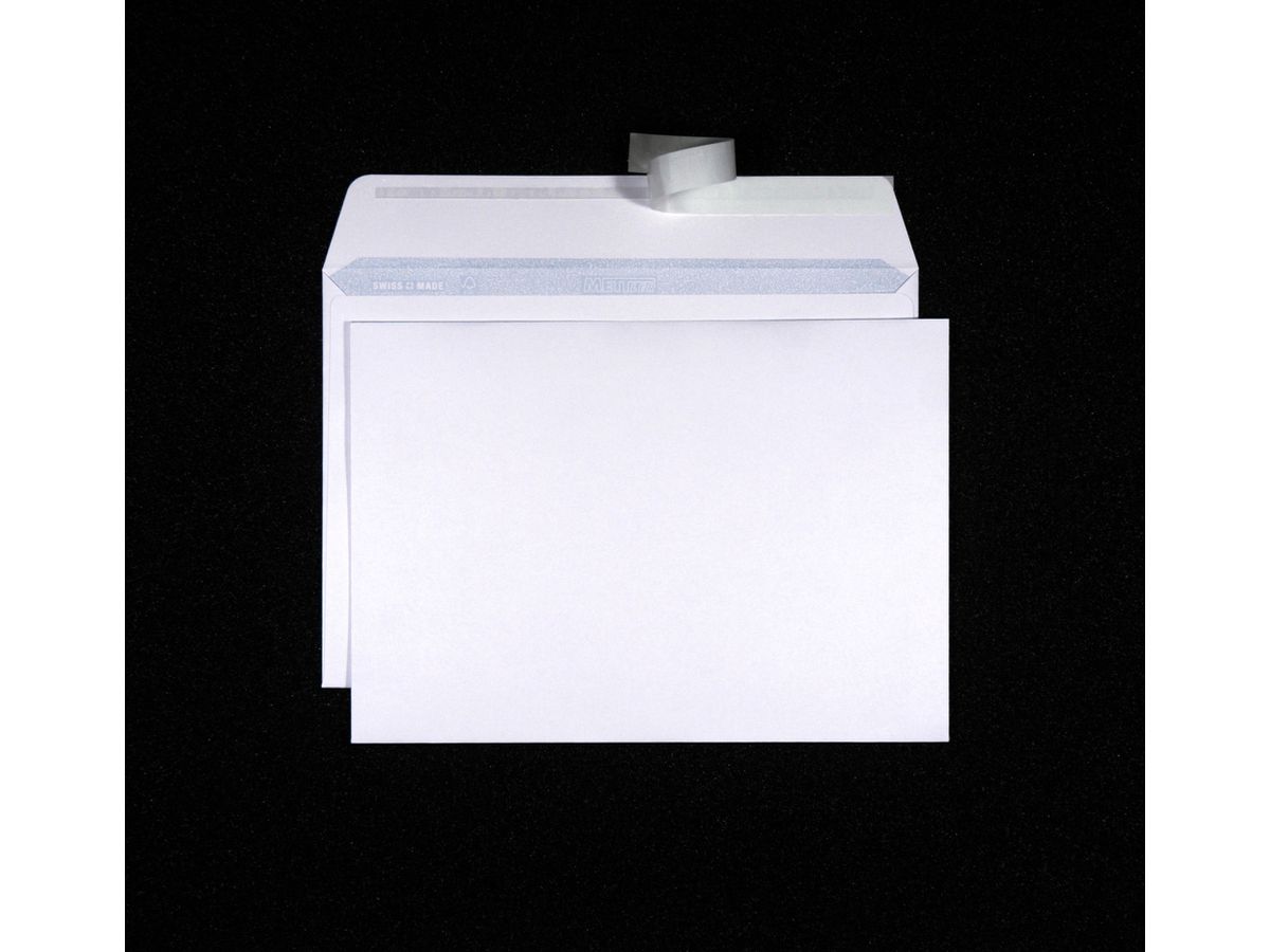 METTLER Couvert ohne Fenster B5 8096-100 100g, ultraweiss 500 Stk. (7640126060422)