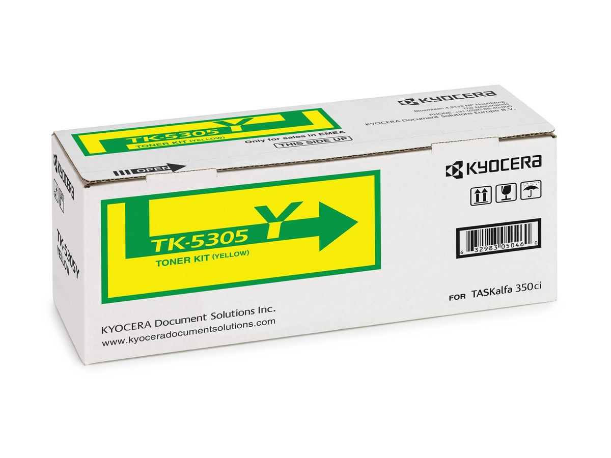 KYOCERA Modulo di toner yellow TK-5305Y TASKalfa 350ci 6000 pagine (0632983050460)