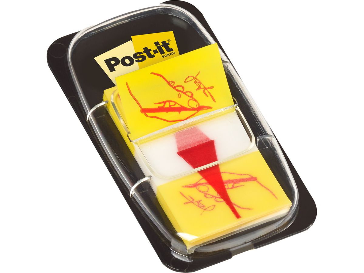 POST-IT Index Tabs 25,4x43,2mm 680-31 Sign here/50 Tabs (0021200718830)