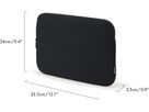 DICOTA Sleeve ONE D32078-RPET 12-12.5 inch Black (7640239421608)