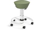 AERIS Sitzhocker Swopper 102HBSTWHWHC grün/weiss, mit Rollen (4250200430763)