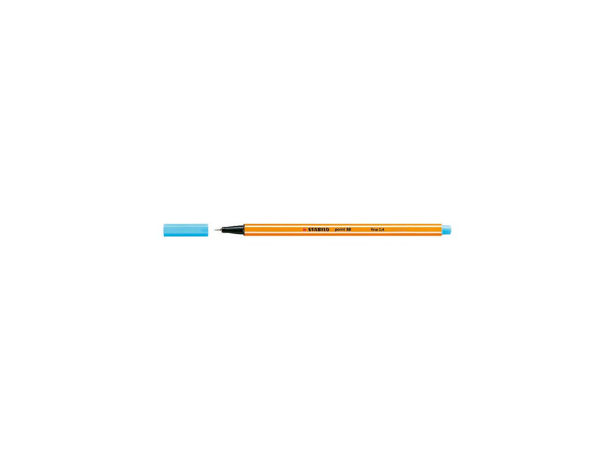 STABILO Fineliner Point 88 0.4mm 88/57 azzurro (4006381333931)
