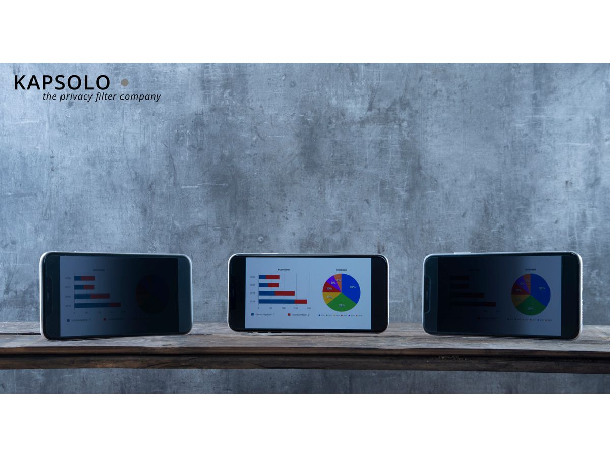 KAPSOLO Verre Trempé Anti Espion KAP30293 Apple iPhone 8 Plus (5714681054942)