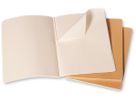 MOLESKINE Cahier XL 25x19cm 506-9 en blanc, natur 3 pcs. (9788883705069)