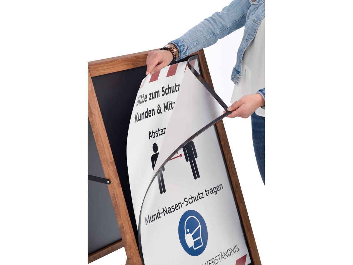 MAGNETOPLAN Butoir de client MULTI A1 50090060 avec feuille magnétique (4013695064109)